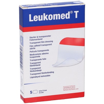 LEUKOMED T MEDICAZIONE TRASPARENTE 7,2X5 CM LEUKOMED T MEDICAZIONE TRASPARENTE 7,2X5 CM