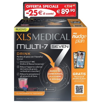 XLS MEDICAL MULTI 7 60 STICK TAGLIO PREZZO