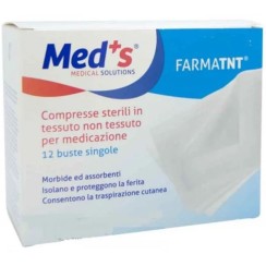 GARZA COMPRESSA MEDS TESSUTO NON TESSUTO 10X10CM 12 PEZZI PEEL OPEN