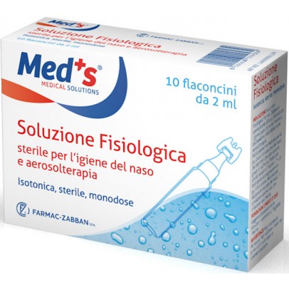 MEDS SOLUZIONE FISIOLOGICA STERILE ASTX10 FL 2ML