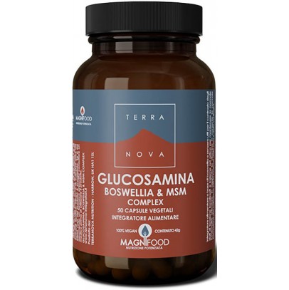 TERRANOVA COMPLESSO DI GLUCOSAMINA BOSWELLIA E MSM 50 CAPSULE