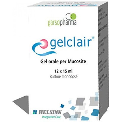 GELCLAIR GEL ORALE 12 BUSTINE MONODOSE DA 15ML GELCLAIR GEL ORALE 12 BUSTINE MONODOSE DA 15ML