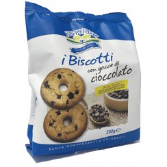 HAPPY FARM BISCOTTI GOCCE CIOCCOLATO 200 G