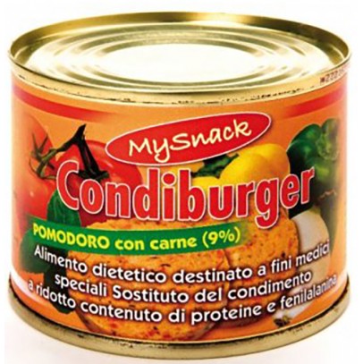 MY SNACK CONDIBURGER VERD CARN