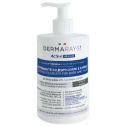 DERMARAYS ACTIVE DETERGENTE DELICATO CORPO E CAPELLI 500 ML