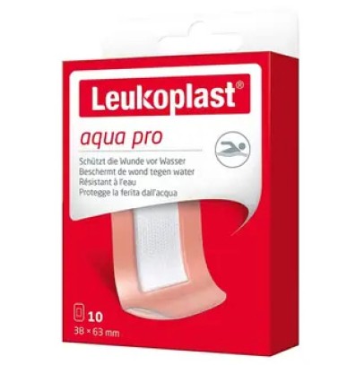LEUKOPLAST AQUAPRO 63X38 10 PEZZI LEUKOPLAST AQUAPRO 63X38 10 PEZZI