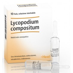 HEEL LYCOPODIUM COMPOSITUM 10 FIALE DA 2,2 ML L'UNA