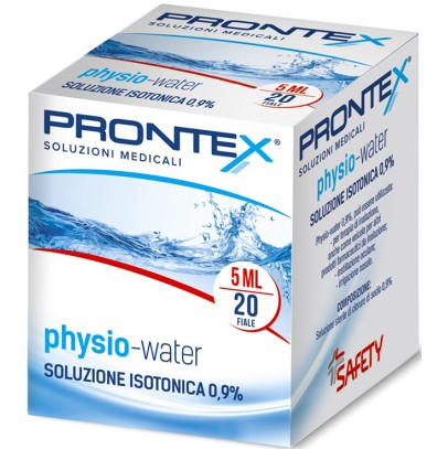 SOLUZIONE FISIOLOGICA PRONTEX PHYSIO ISOTONIC 20 FIALE DA 5ML