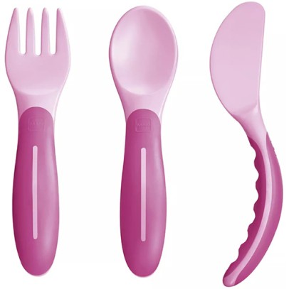 MAM BABY'S CUTLERY FEMMINA MAM BABY'S CUTLERY FEMMINA