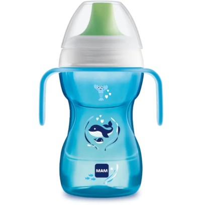 MAM TAZZA FUN TO DRINK CAPACITA' 270 ML MASCHIO 1 PEZZO MAM TAZZA FUN TO DRINK CAPACITA' 270 ML MASCHIO 1 PEZZO