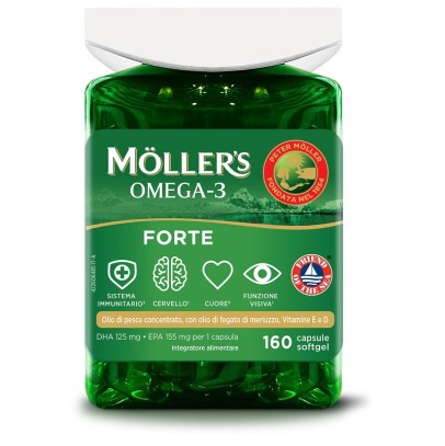 MOLLER'S OMEGA 3 FORTE 160CPS MOLLER'S OMEGA 3 FORTE 160CPS