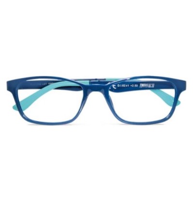 OCCHIALE DA LETTURA PREMONTATO SILVER PLUTONE BLU TIFFANY +2,50 OCCHIALE DA LETTURA PREMONTATO SILVER PLUTONE BLU TIFFANY +2,50