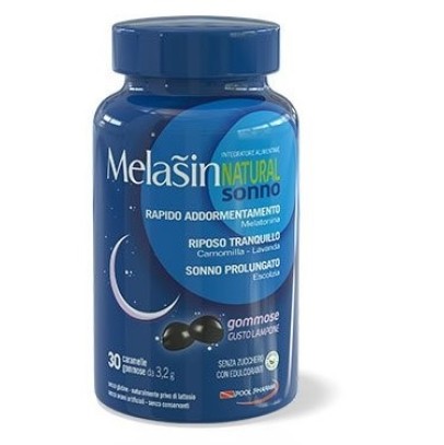 MELASIN NATURAL SONNO 1MG 30GO MELASIN NATURAL SONNO 1MG 30GO