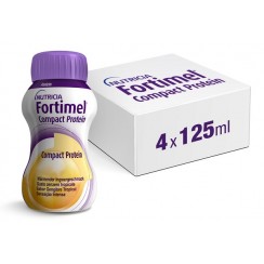 FORTIMEL COMPACT PROTEIN HOT TROPICAL GINGER 4 X 125 ML