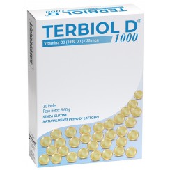 TERBIOL D 1000 30 CAPSULE SOFT GEL