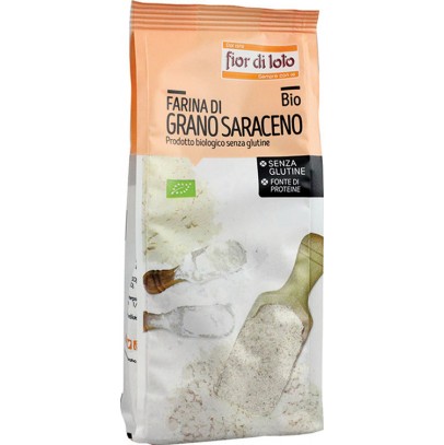 FARINA GRANO SARACENO SENZA GLUTINE BIO 375 G