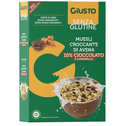 GIUSTO S/G MUESLI AVE/CIOC275G GIUSTO S/G MUESLI AVE/CIOC275G