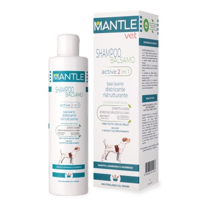 MANTLE VET SHAMPOO 2IN1 250ML MANTLE VET SHAMPOO 2IN1 250ML