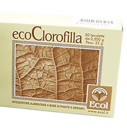 ECOCLOROFILLA 50 TAVOLETTE ECOCLOROFILLA 50 TAVOLETTE