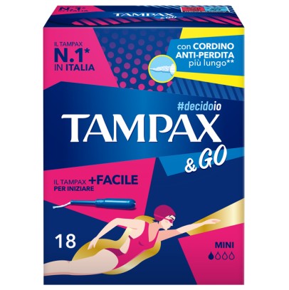 TAMPAX &GO MINI 18PZ