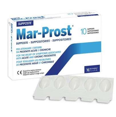 MAR-PROST SUPPOSTE 10PZ