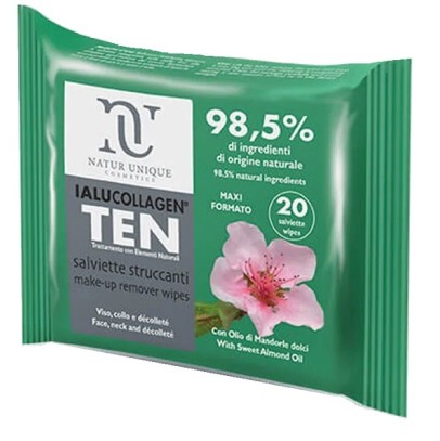 IALUCOLLAGEN TEN SALVIETTE STRUCCANTI VISO CONFEZIONE DA 20SALVIETTE MAXI IALUCOLLAGEN TEN SALVIETTE STRUCCANTI VISO CONFEZIONE DA 20SALVIETTE MAXI