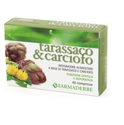 TARASSACO/CARCIOFO 40 COMPRESSE TARASSACO/CARCIOFO 40 COMPRESSE