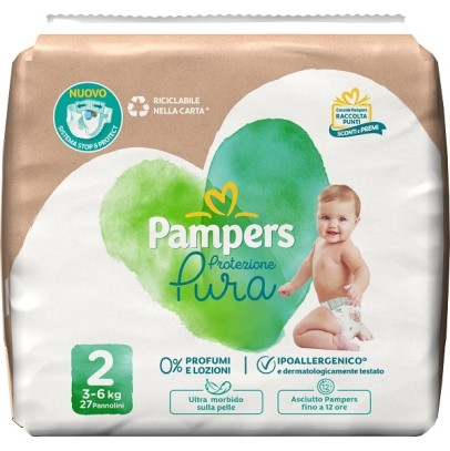 PAMPERS PROTEZIONE PURA MIN27P PAMPERS PROTEZIONE PURA MIN27P
