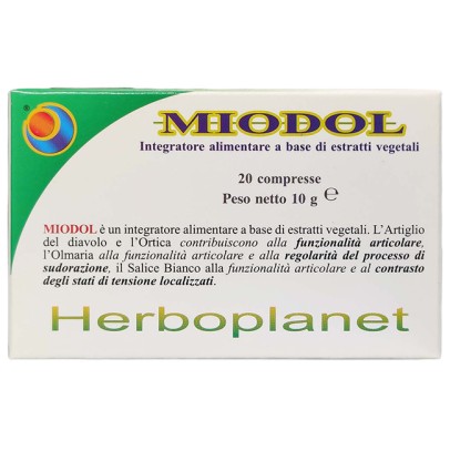 MIODOL 20 COMPRESSE BLISTER 10 G MIODOL 20 COMPRESSE BLISTER 10 G
