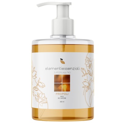 ELEMENTIESSENZIALI SAPONE ECO BIO PROPOLI 300ML ELEMENTIESSENZIALI SAPONE ECO BIO PROPOLI 300ML