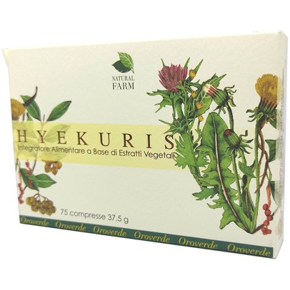 HYEKURIS 75 COMPRESSE 37,5 G HYEKURIS 75 COMPRESSE 37,5 G