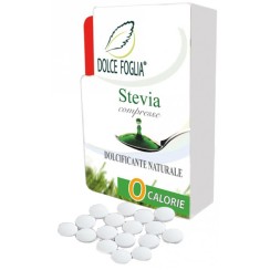 DOLCE FOGLIA STEVIA DOLCIFICANTE NATURALE 100 COMPRESSE