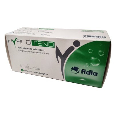 SIRINGA INTRA-ARTICOLARE HYALOTEND 20MG/2ML 3 PEZZI SIRINGA INTRA-ARTICOLARE HYALOTEND 20MG/2ML 3 PEZZI