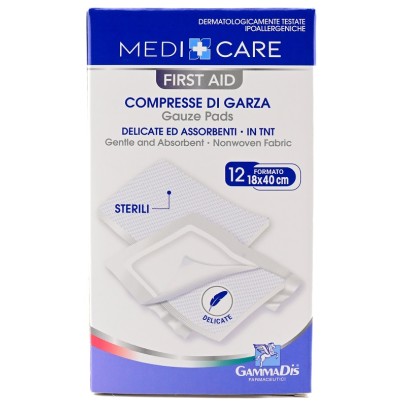 GARZA TNT 18X40CM 12PZ