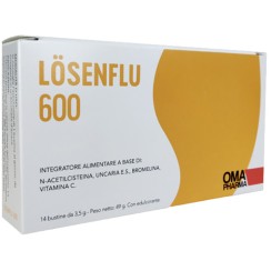 LOSENFLU 600MG 14 BUSTINE 3,5 G