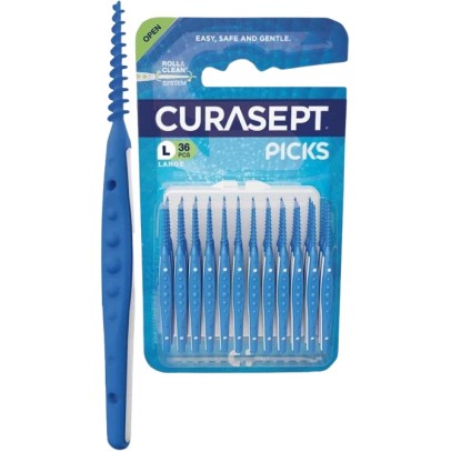 CURASEPT PICKS LARGE 36PZ CURASEPT PICKS LARGE 36PZ