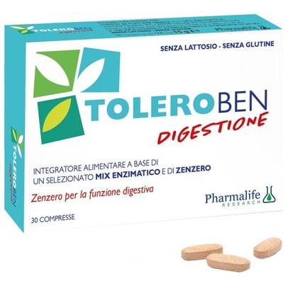 TOLEROBEN DIGESTIONE 30 COMPRESSE TOLEROBEN DIGESTIONE 30 COMPRESSE
