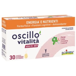 OSCILLO VITALITA' 50+ 30 COMPRESSE EFFERVESCENTI
