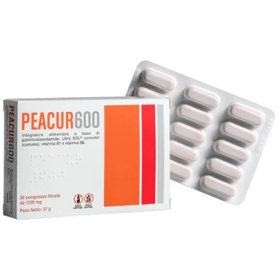 PEACUR 600 30 COMPRESSE 36 G PEACUR 600 30 COMPRESSE 36 G
