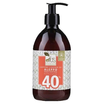 ALEPPO SAPONE LIQ 40% 500ML ALEPPO SAPONE LIQ 40% 500ML