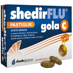 SHEDIRFLU GOLA C ARANCIA 48PAS