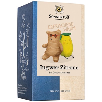 SONNENTOR INFUSO ZENZERO-LIMONE 18 FILTRI