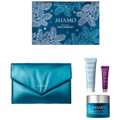 MIAMO COFANETTO PROTOCOLLO DAILY LONGEVITY 1 VITAMIN COMPLEXMILK CLEANSER 50 ML + 1 ANTI-GLYCOXIDANT MASQUE 10 ML + 1 LONGEVITY CELL-CARE SOFT SATIN CREAM 50 ML