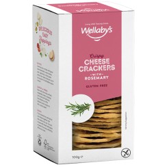 WELLABY'S CRACKERS ROSMARINO 100 G