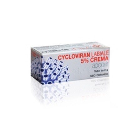 CYCLOVIRAN LABIALE*crema derm 2 g 5%