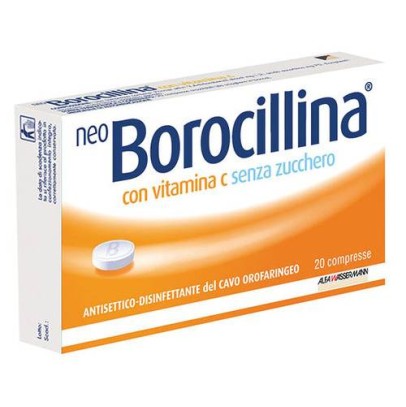 NEOBOROCILLINA C*20 pastiglie 1,2 mg + 70 mg senza zucchero