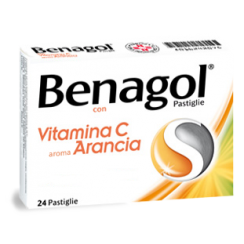 BENAGOL VITAMINA C*24 pastiglie arancia