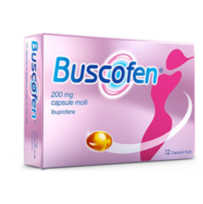 BUSCOFEN*12 cps molli 200 mg