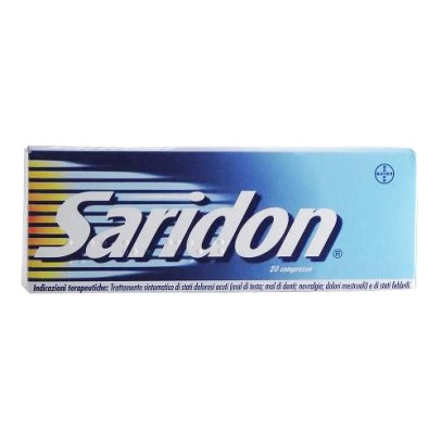 SARIDON*20 cpr con caffeina SARIDON*20 cpr con caffeina