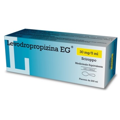 LEVODROPROPIZINA (EG)*scir 200 ml 30 mg/5 ml LEVODROPROPIZINA (EG)*scir 200 ml 30 mg/5 ml